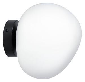 BRILAGI - Nástenné svietidlo PEBBLES 1xE27/40W/230V priemer 20 cm čierna