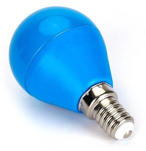 LED Žiarovka G45 E14/4W/230V modrá - Aigostar