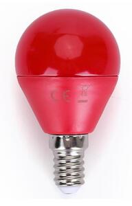 LED Žiarovka G45 E14/4W/230V červená - Aigostar