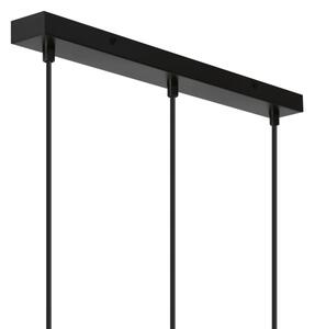 BRILAGI - Závesné svietidlo na lanku PEBBLES 3xE27/40W/230V čierna