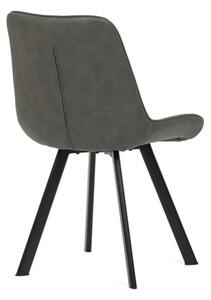 Jedálenská stolička sivá HC-V3066 GREY3