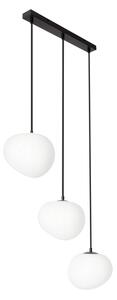 BRILAGI - Závesné svietidlo na lanku PEBBLES 3xE27/40W/230V čierna