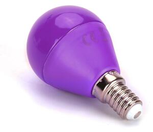 LED Žiarovka G45 E14/4W/230V fialová - Aigostar