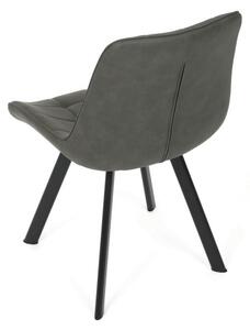 Jedálenská stolička sivá HC-V3066 GREY3
