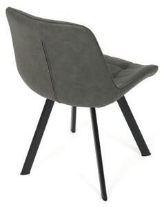 Jedálenská stolička sivá HC-V3066 GREY3
