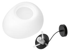 BRILAGI - Luster na lanku PEBBLES 1xE27/40W/230V pr. 40 cm čierna