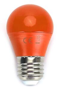 LED Žiarovka G45 E27/4W/230V oranžová - Aigostar