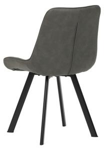 Jedálenská stolička sivá HC-V3066 GREY3