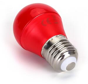 LED Žiarovka G45 E27/4W/230V červená - Aigostar
