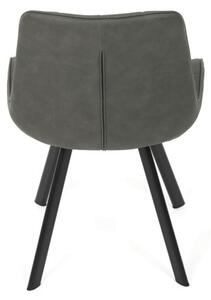 Jedálenská stolička sivá HC-V3066 GREY3