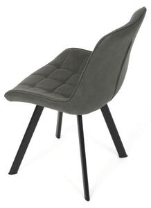 Jedálenská stolička sivá HC-V3066 GREY3