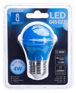 LED Žiarovka G45 E27/4W/230V modrá - Aigostar