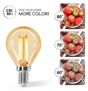 LED Žiarovka G45 E14/4W/230V 2200K - Aigostar