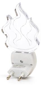 Aigostar - LED RGB Nočné svetlo so senzorom LED/0,5W/230V plameň
