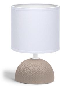 Aigostar - Stolná lampa 1xE14/40W/230V hnedá/biela