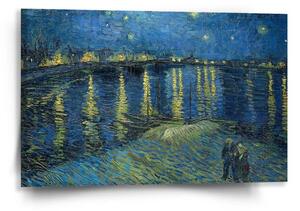 Sablio Obraz Hviezdna noc nad Rhônou - Vincent van Gogh - 60x40 cm