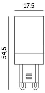 LED Žiarovka G9/4W/230V 6000K
