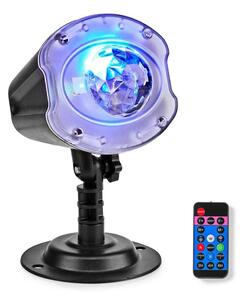 Nedis CLPR3 - LED Laserový projektor 6W/230V IP65 + diaľkové ovládanie