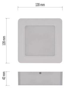 LED Stropné svietidlo LED/9W/230V 12x12 cm biela