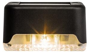 Rabalux 77166 - 4x LED solárne nástenné svietidlo so súmrakovým senzorom ISPRA 0,06W/1,2V 300 mAh IP44