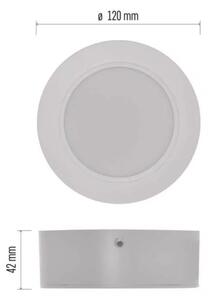 LED Stropné svietidlo LED/9W/230V pr. 12 cm biela