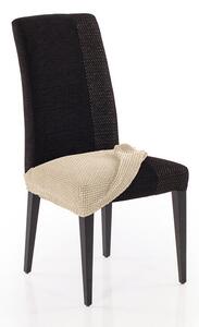 Super strečové poťahy NIAGARA smotanová stoličky 2 ks (40 x 40 cm)