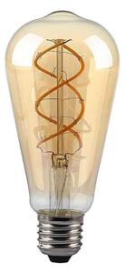 LED Stmievateľná žiarovka FILAMENT ST64 E27/4,8W/230V 1800K