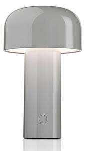 FLOS Bellhop stolová LED lampa, sivá