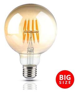 LED Žiarovka FILAMENT G95 E27/8W/230V 2200K