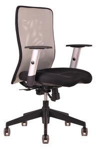 Kancelárska stolička na kolieskach Office Pro CALYPSO - s podrúčkami Modrá 14A11