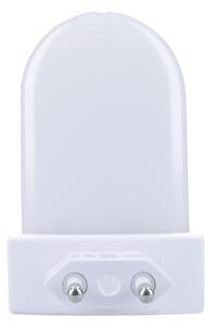 Solight WL910 - LED RGB Orientačné svietidlo so senzorom do zásuvky LED/0,5W/230V