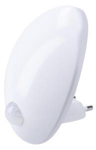 Solight WL909 - LED Orientačné svietidlo so senzorom do zásuvky LED/0,7W/230V