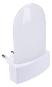Solight WL910 - LED RGB Orientačné svietidlo so senzorom do zásuvky LED/0,5W/230V