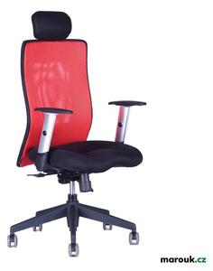 Kancelárska stolička na kolieskach Office Pro CALYPSO XL SP4 – s podrúčkami a podhlavníkom Antracit 1211