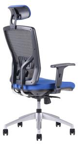 Kancelárska ergonomická stolička Office Pro HALIA MESH SP – s podhlavníkom, viac farieb Modrá 2621