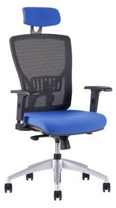 Kancelárska ergonomická stolička Office Pro HALIA MESH SP – s podhlavníkom, viac farieb Modrá 2621