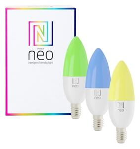 Immax NEO 07716CDO -SADA 3xLED RGB Stmievateľná žiarovka E14/6W/230V Wi-Fi Tuya+DO
