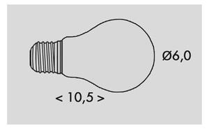 Ecolite LED4W-RETRO/A60/E27 - LED Žiarovka RETRO A60 E27/4W/230V 3000K 840lm