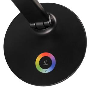 LED RGBW Stmievateľná dotyková stolná lampa NEPTUN LED/7W/230V čierna