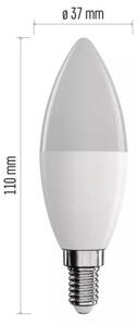 LED RGB Stmievateľná žiarovka GoSmart E14/4,8W/230V 2700-6500K Wi-Fi Tuya