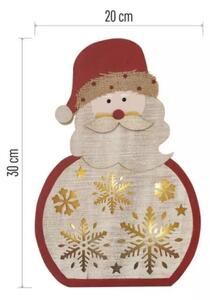 LED Vianočná dekorácia LED/2xAAA Santa