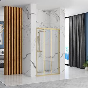 Sprchové dvere Rea Alex 100 Gold Brush