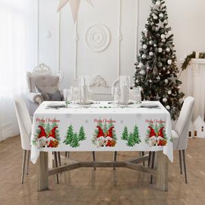 Vianočný obrus na stôl Škriatkovia 7