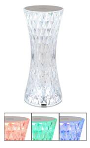 Globo 28073 - LED RGBW dotyková stolná lampa GIXI LED/1W/5V 800 mAh