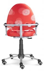 Rastúca detská stolička na kolieskach Mayer FREAKY – s podrúčkami Aquaclean červená 2436 08 30 461