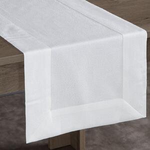 BEHÚŇ NA STÔL ANABEL 40X180 CM BIELY