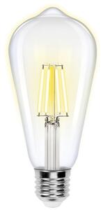 LED Stmievateľná žiarovka FILAMENT ST64 E27/6W/230V 2700-6500K Wi-Fi - Aigostar