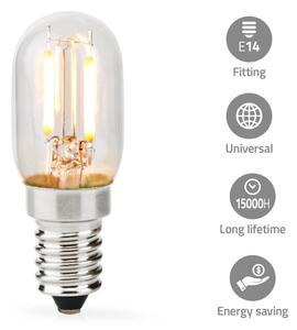 Nedis LBCHE14T25 - LED Žiarovka do digestora T25 E14/2W/230V 2700K
