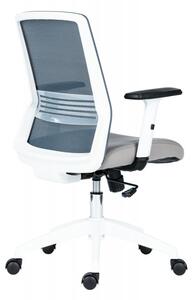 Kancelárska stolička na kolieskach Antares NOVELLO WHITE – s podrúčkami, viac farieb Sivá
