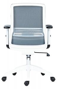 Kancelárska stolička na kolieskach Antares NOVELLO WHITE – s podrúčkami, viac farieb Sivá